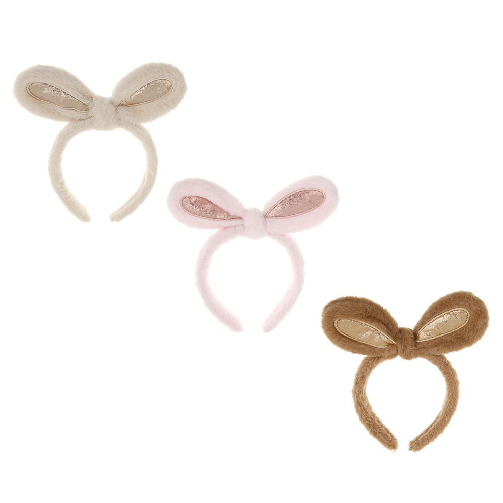 ЮНИLOOK Ободок для волос, 2см, полиэстер, пластик, 3 цвета, ACS-116, арт.№ 323-044