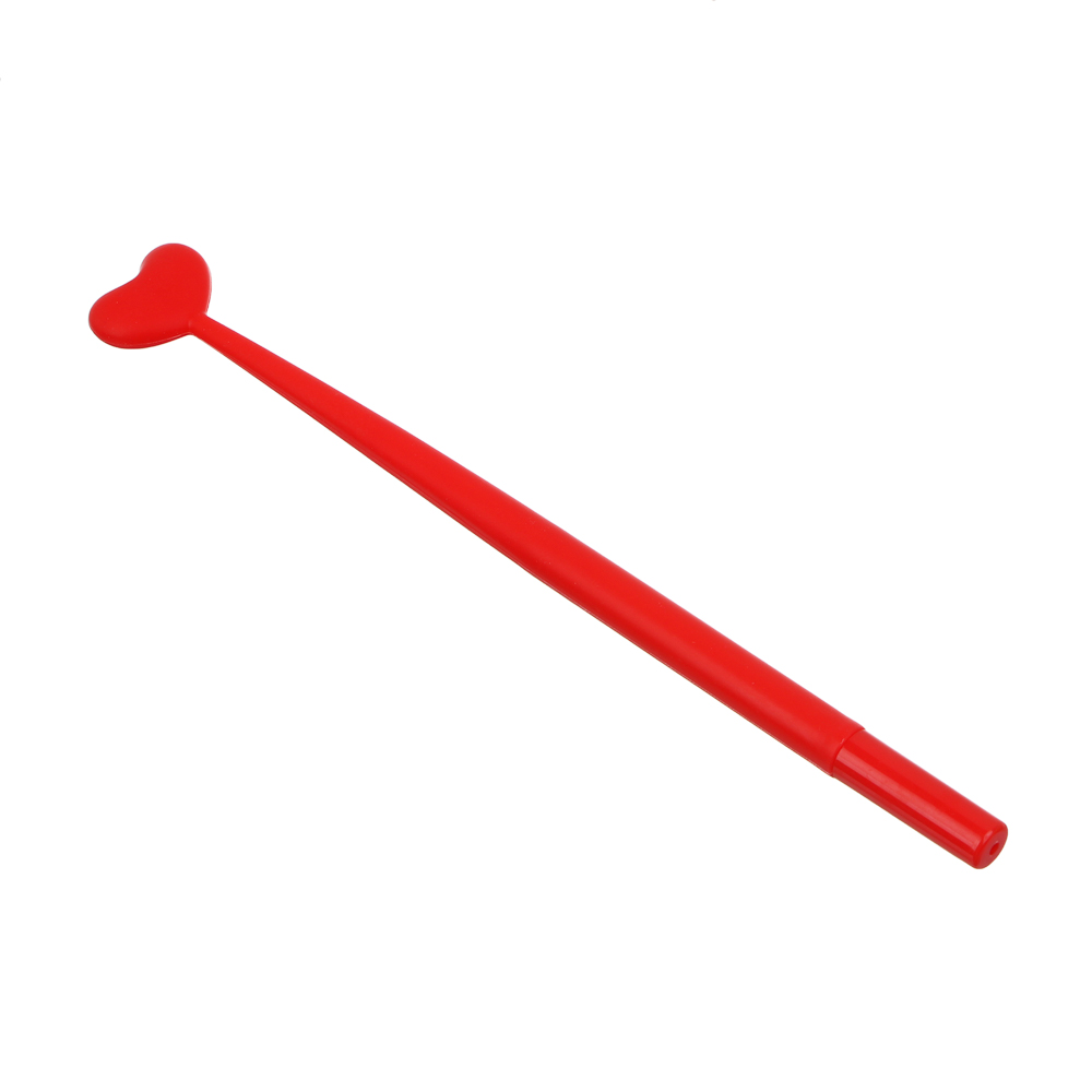 Ручка гелевая синяя "Сердце", силиконовый корпус, 2 вишоубокс, шоу-бокс, арт.№ 591-319