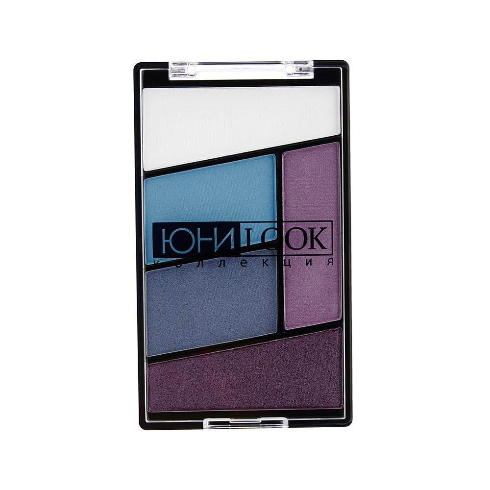 ЮНИLOOK Тени для век, 5-ти цветные 12г, Тон 03, арт.№ 330-097