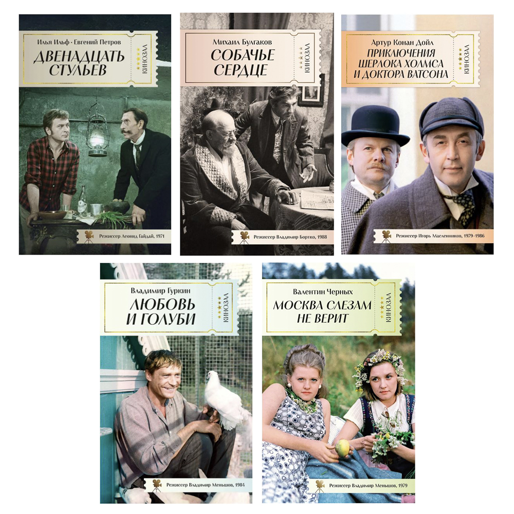 Книга "Художественная литература. Кинозал", мягкий переплет, 256-512 стр., 5 дизайнов, арт.№ 875-035