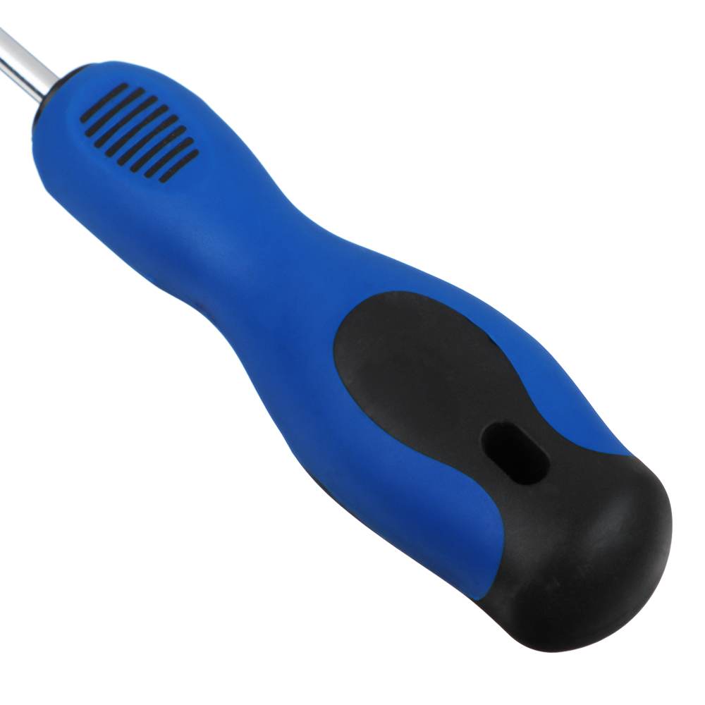 РОКОТ Отвертка с прорезиненной ручкой PH1 5х100мм, намагниченный шлиц, арт.№ 651-256