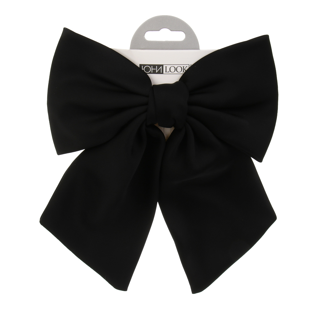 ЮНИLOOK Зажим для волос, 14,5х20см, полиэфирное волокно, 4 цвета, ACS25-19, арт.№ 321-399