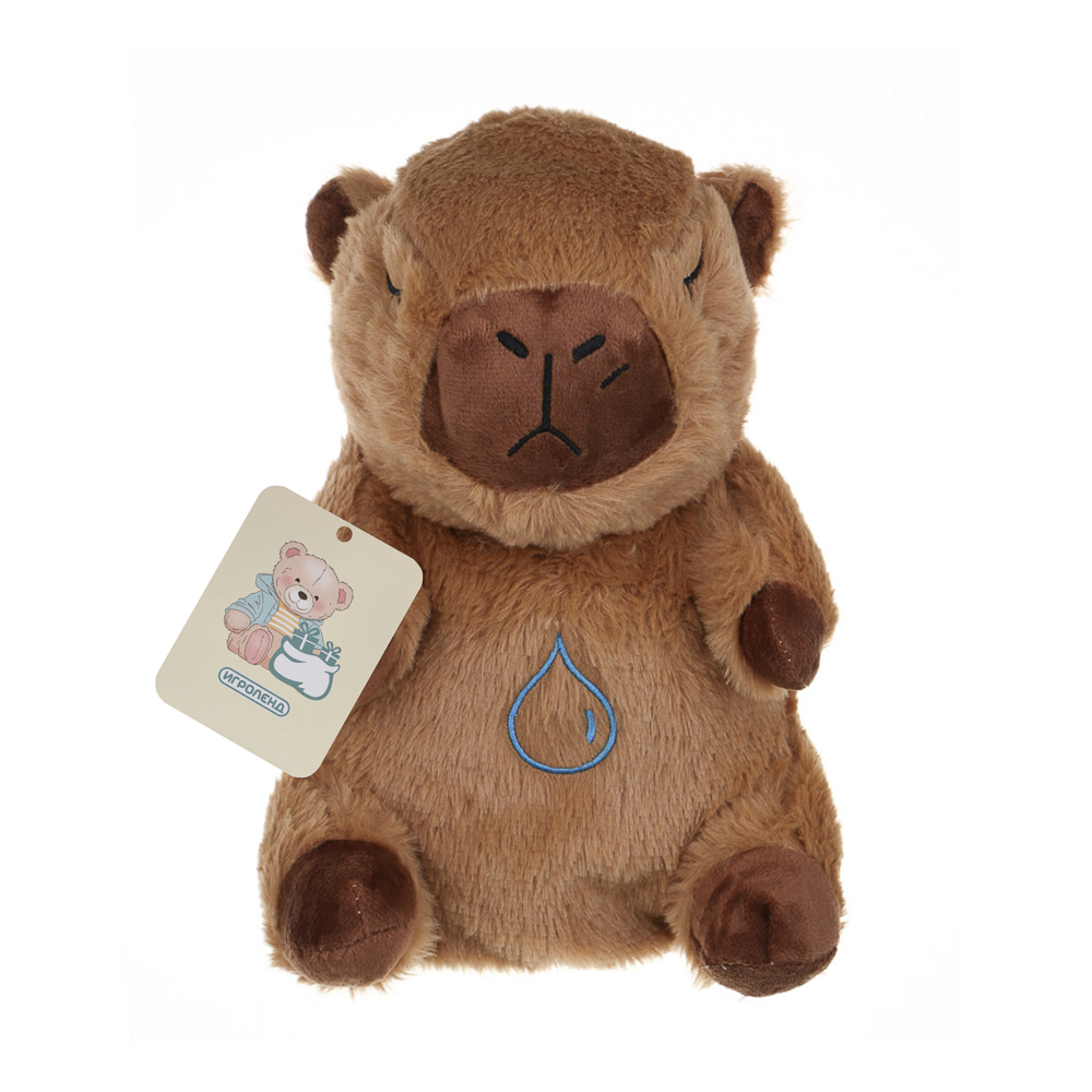 ИГРОЛЕНД Игрушка мягкая "Сплюша" в виде животного, 28 см, движ., свет, звук, ABS, полиэстер, 3хААА, арт.№ 264-921