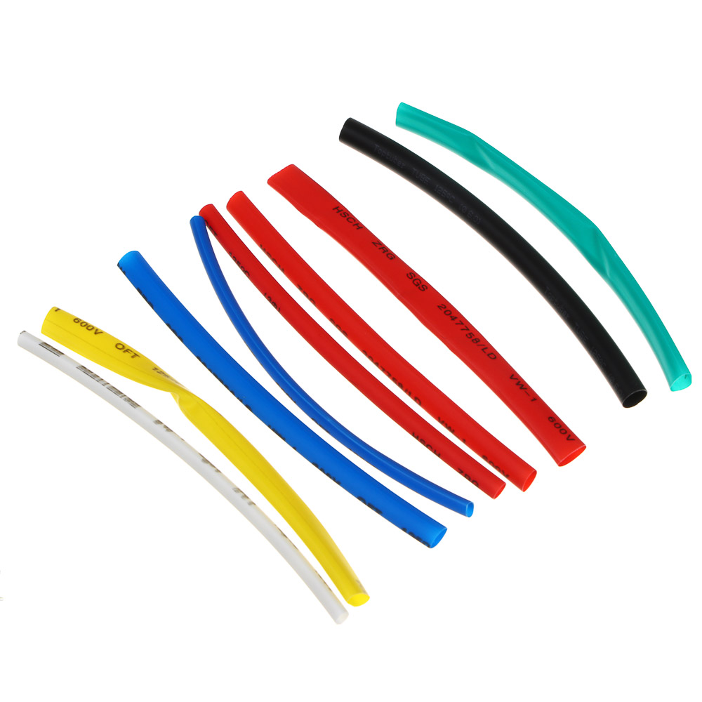 ЕРМАК Набор термоусадочных трубок 10 штук, 2:1, арт.№ 690-181