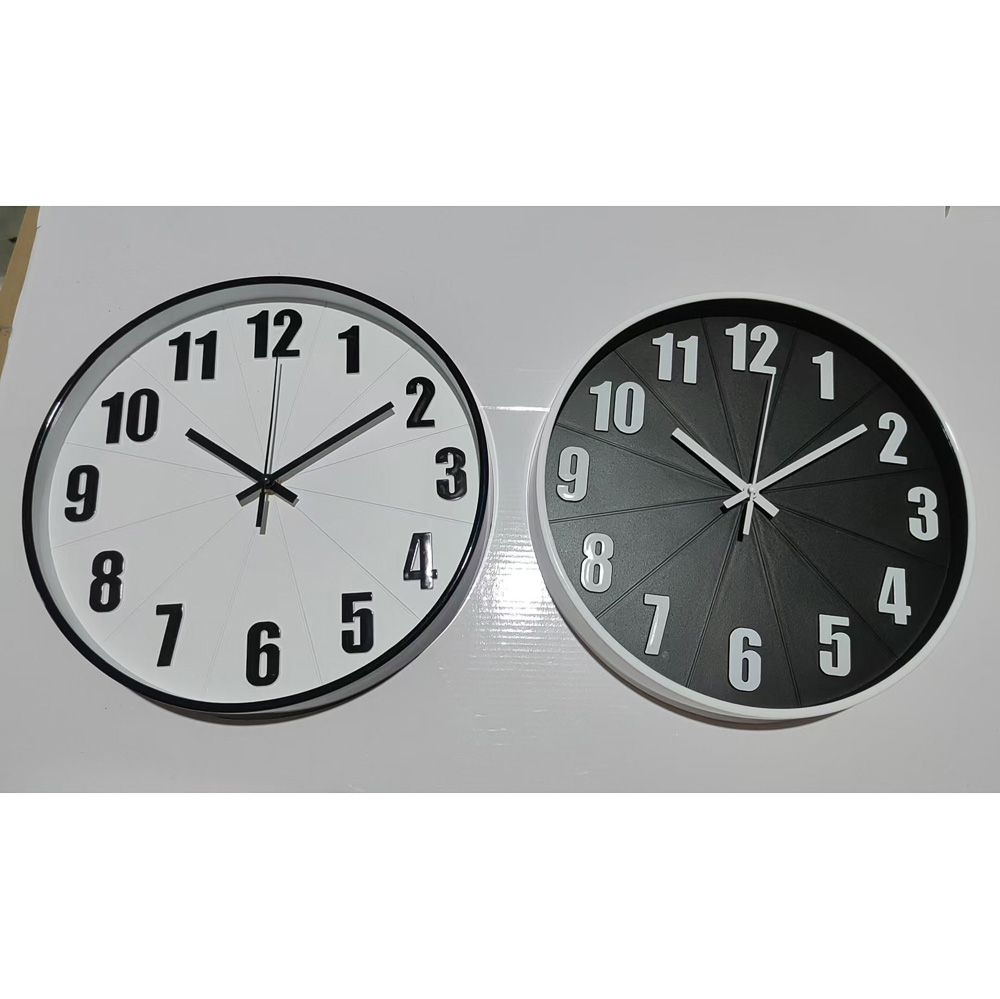Часы настенные "Диагональ" d-30см, пластик, 2 цвета, 1xAA, LADECOR CHRONO, арт.№ 581-411