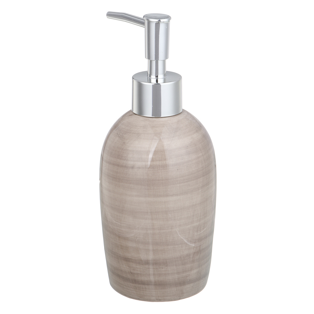 VETTA Дозатор для жидкого мыла, керамика,7,5x7,5x18 см, мокко, арт.№ 478-160