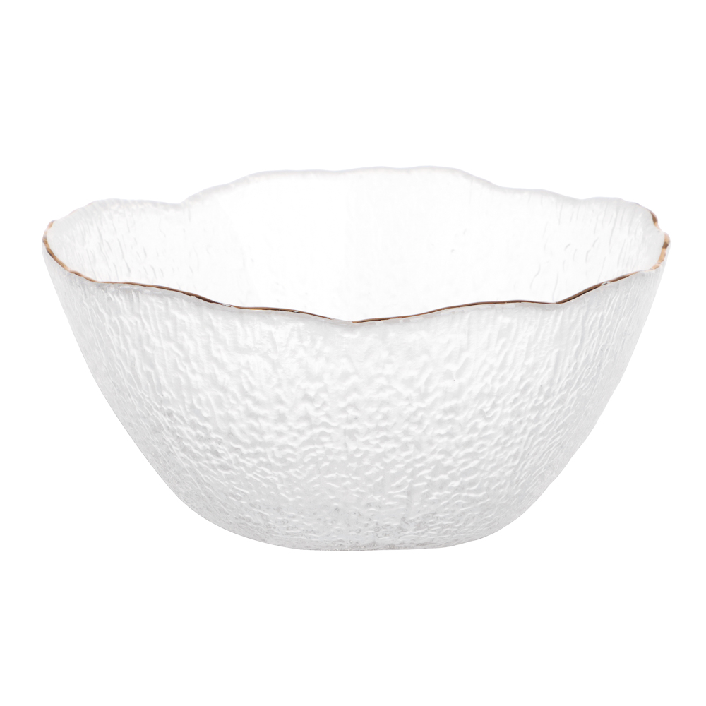 MILLIMI Винтаж Салатник 12.5см, 330мл, стекло, золото, арт.№ 820-665