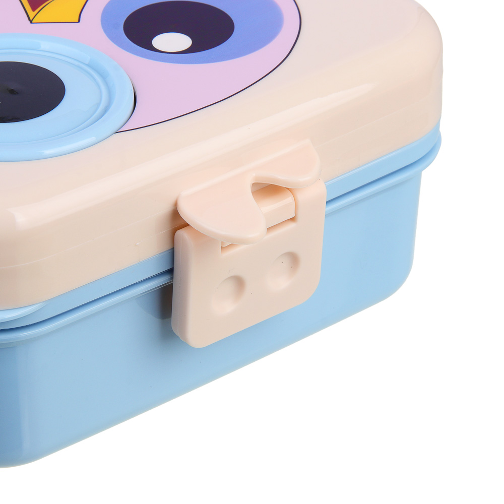 Ланчбокс, 1590мл+70мл, 23х19х9см, "Цыпа", полипропилен, арт.№ 829-228