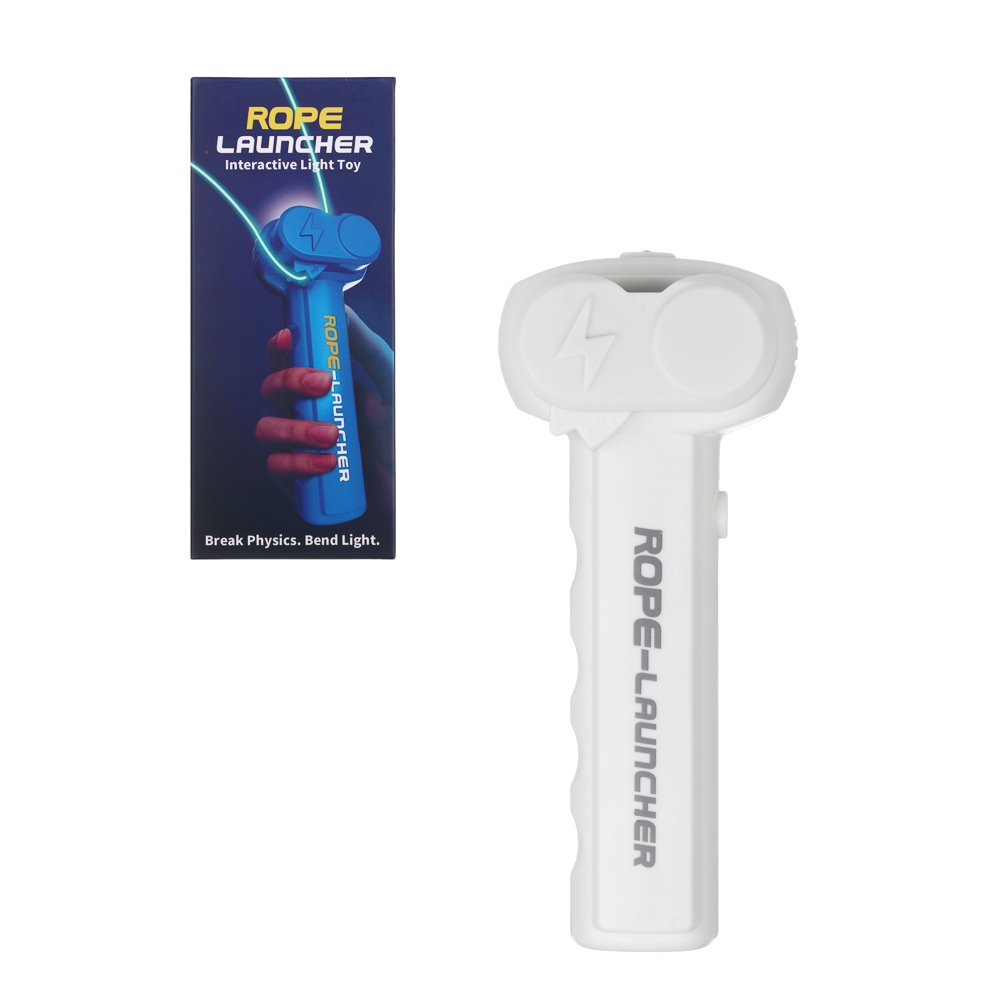 Игрушка запускалка "Летающая верёвка", 14,8х6,2х5см, USB, PP, свет, микс, арт.№ 295-302