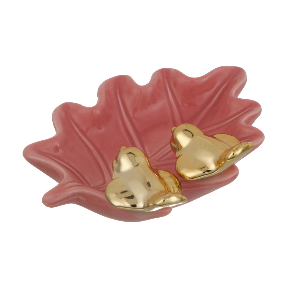 Подставка для мелочей тм LADECOR "Птицы" 13x5 см, керамика, 2 вида, арт.№ 504-975