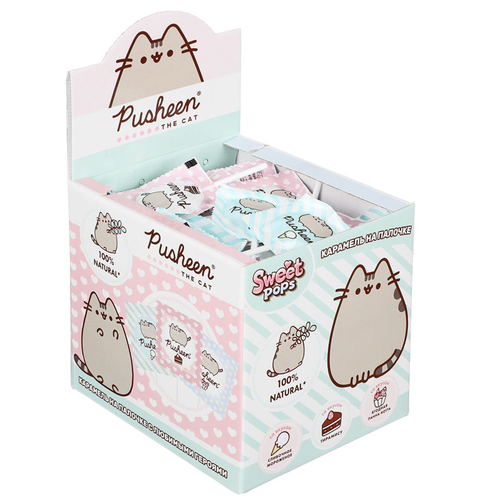 SWEET POPS Карамель круглая на палочке в ассортименте, 10 г., арт.№ 347-020