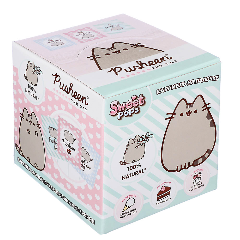 SWEET POPS Карамель круглая на палочке в ассортименте, 10 г., арт.№ 347-020