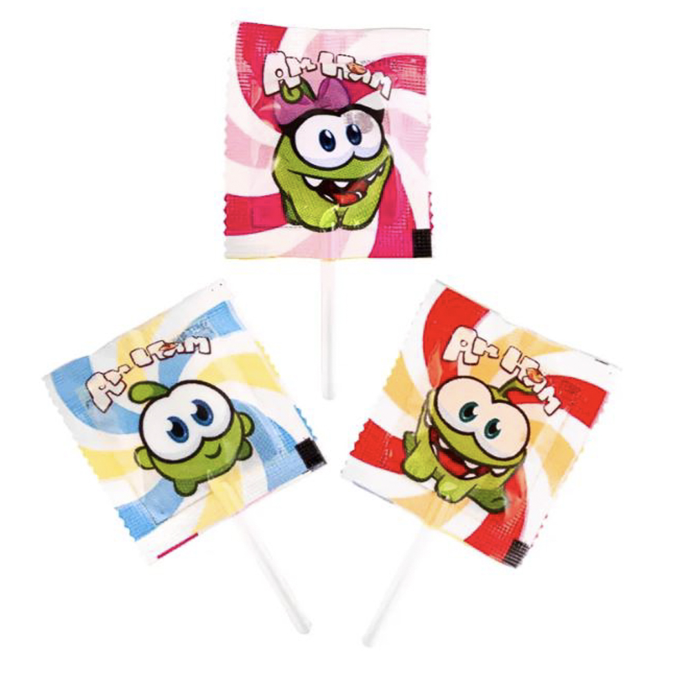 SWEET POPS Карамель круглая на палочке в ассортименте, 10 г., арт.№ 347-020