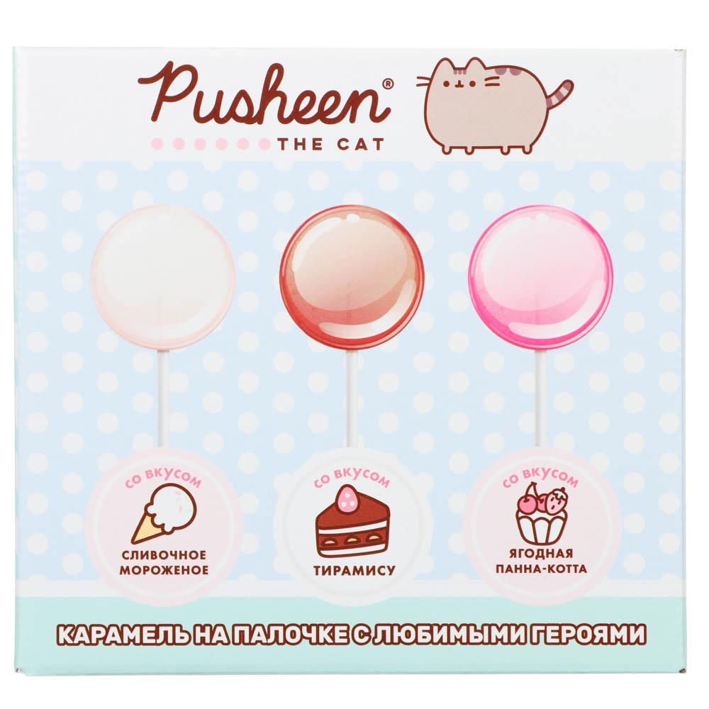 SWEET POPS Карамель круглая на палочке в ассортименте, 10 г., арт.№ 347-020
