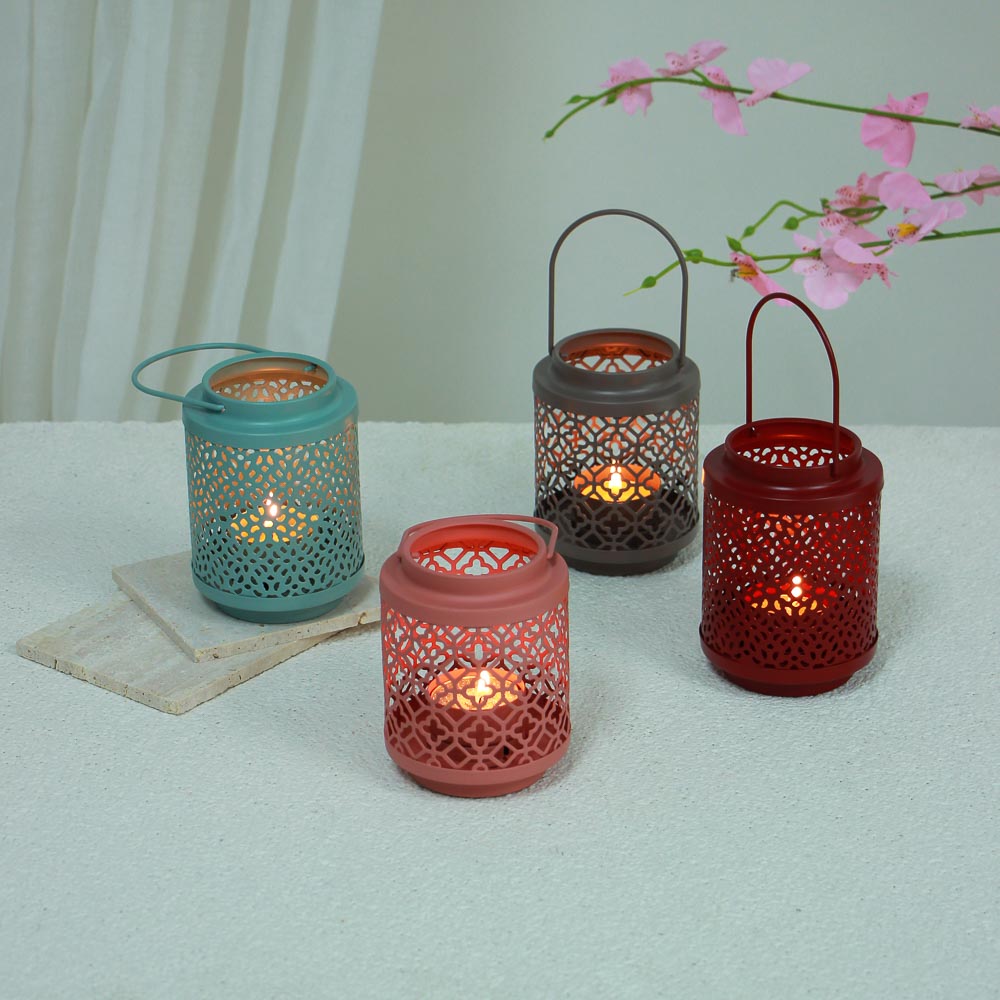 Подсвечник металлический с ручкой, 10 см, арт.№ 477-090