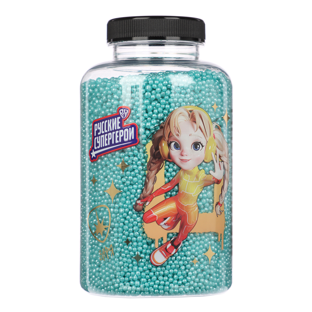 BY Русские Супергерои Жемчуг для ванны, 3 вида, 320г, арт.№ 953-061