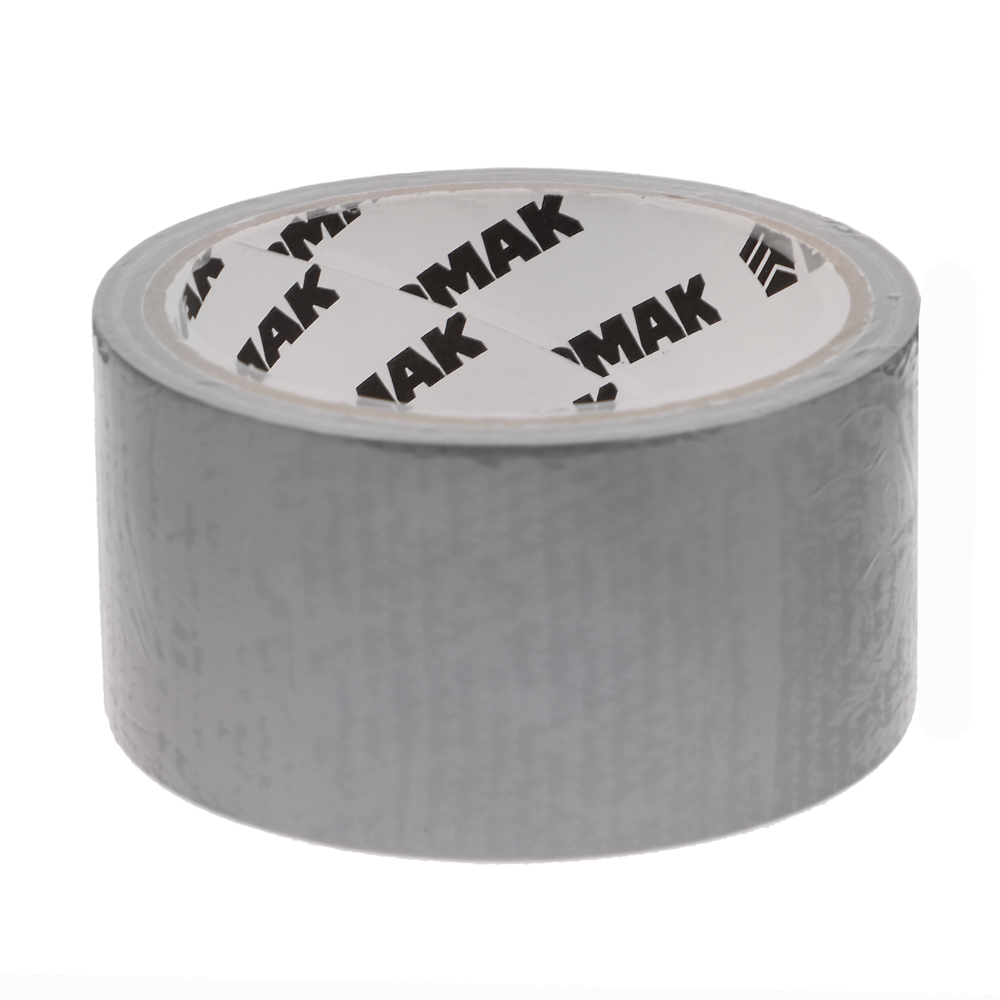 ЕРМАК Клейкая лента армированная серебряная 48мм х 10м, (инд.упаковка), арт.№ 472-047