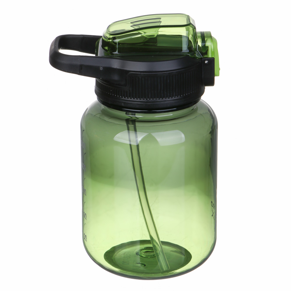 SILAPRO Max Бутылка для воды, 16х9см, 630мл, желтый, PC, PP, ABS, силикон, арт.№ 088-120