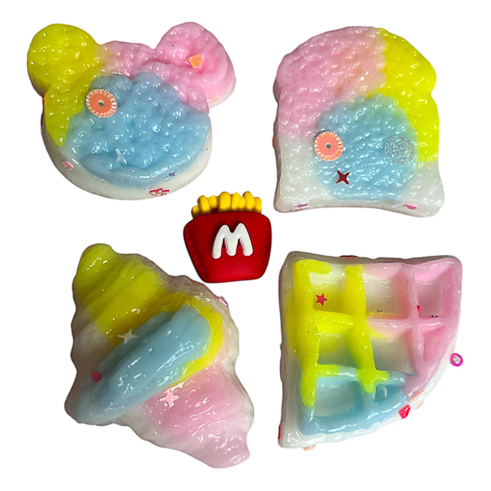 Набор лизунов "Сквиш Вкусные сладости", 12х16х2см, арт.№ 297-172