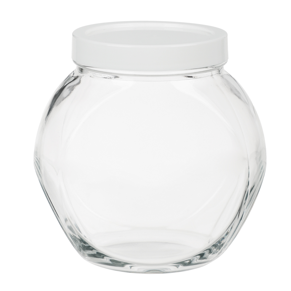 PASABAHCE Белла Банка стеклянная с пласт. крышкой 1700мл, стекло, арт.№ 877-766