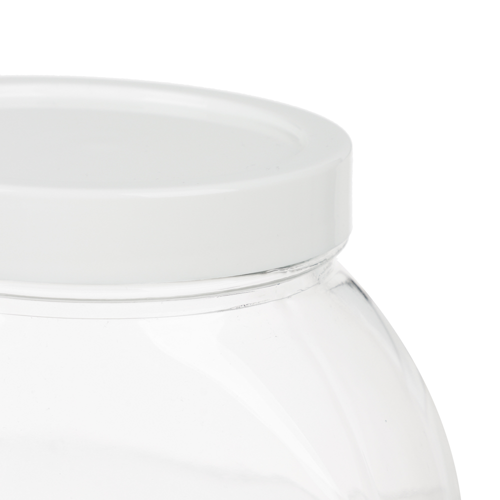 PASABAHCE Белла Банка стеклянная с пласт. крышкой 1700мл, стекло, арт.№ 877-766