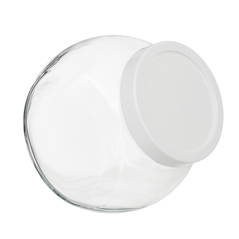 PASABAHCE Белла Банка стеклянная с пласт. крышкой 1700мл, стекло, арт.№ 877-766