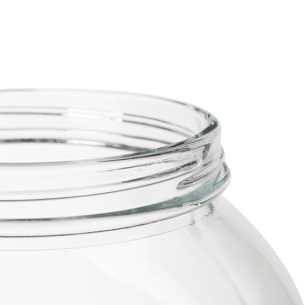 PASABAHCE Белла Банка стеклянная с пласт. крышкой 1700мл, стекло, арт.№ 877-766