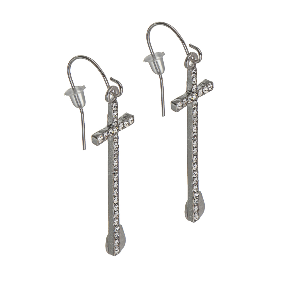 Серьги, медь, сплав, БЖ25-9, арт.№ 023-012