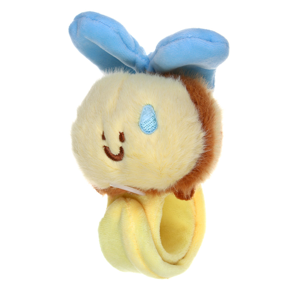 ИГРОЛЕНД Игрушка мягкая на браслете "Заводнушка" 20 см, полиэстер, пластик, 3 диз., арт.№ 264-446