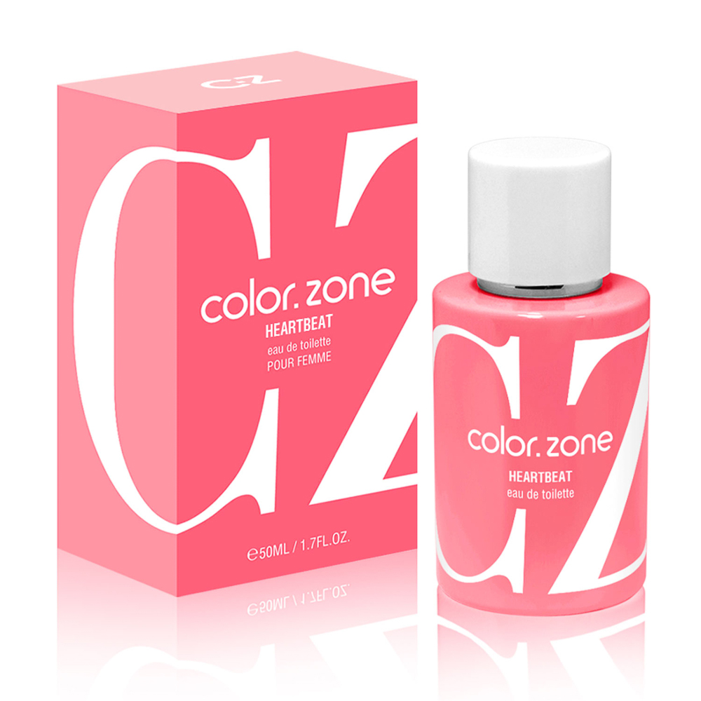 Туалетная вода женская тм UNIQUE color.zone Heartbeat, 50 мл, арт.№ 313-375