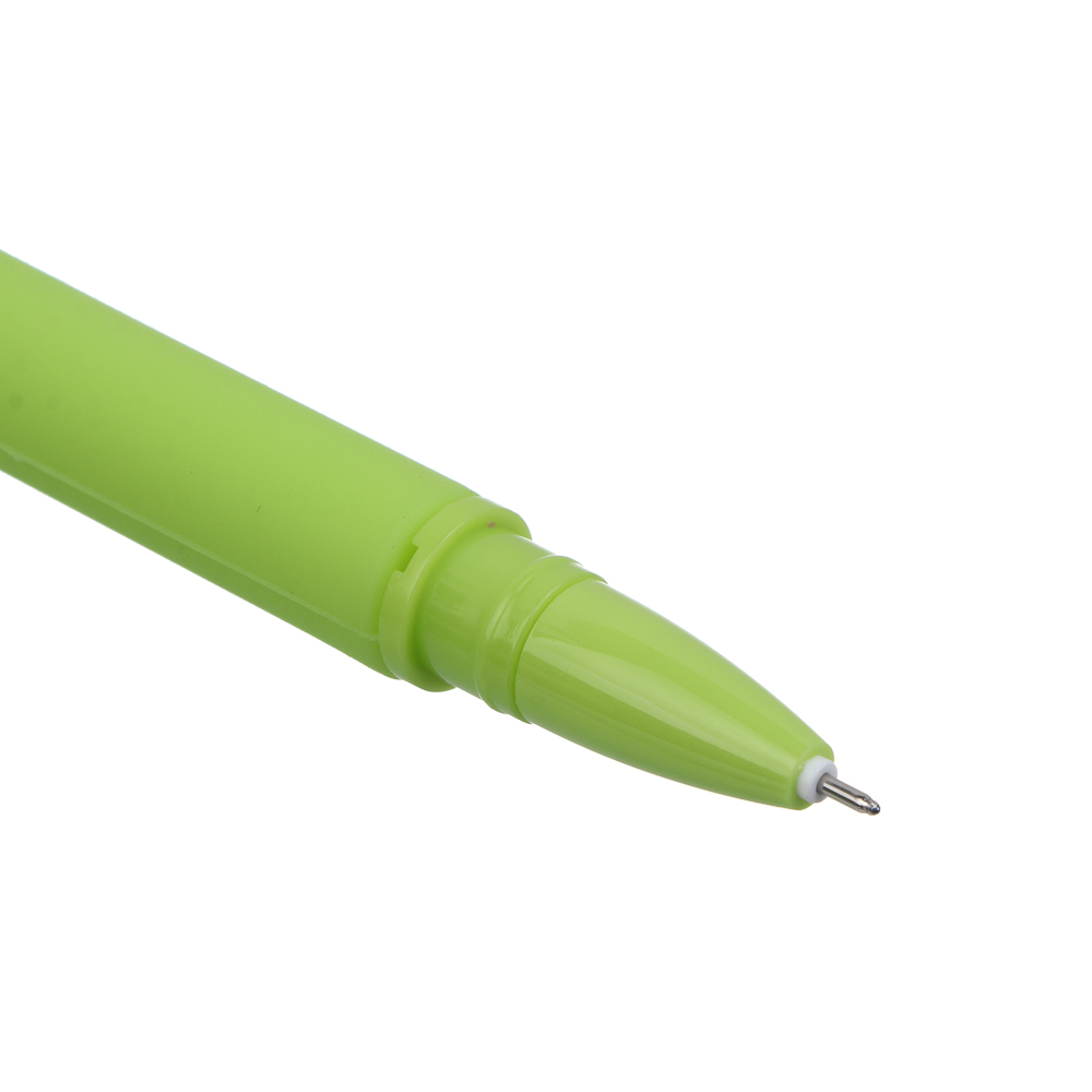 Ручка гелевая силиконовая синяя "Роза", 3 вида, шоу-бокс, арт.№ 591-321