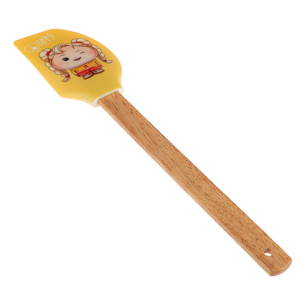 BY Русские Супергерои Набор 2 пр., лопатка силиконовая Заря, форма для печенья, арт.№ 856-067