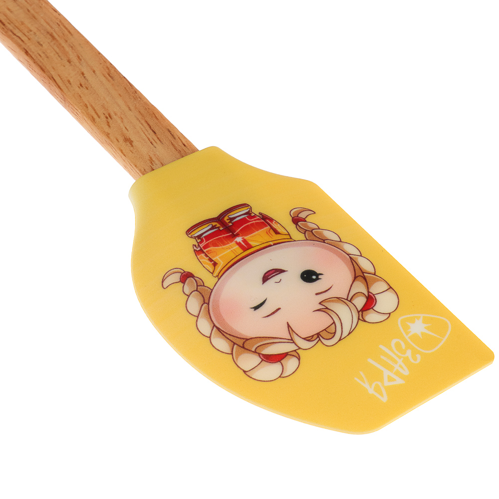 BY Русские Супергерои Набор 2 пр., лопатка силиконовая Заря, форма для печенья, арт.№ 856-067