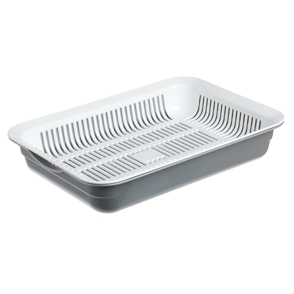 Лоток малый для кошек с решеткой 30x22x4,5см, арт.№ 273-504