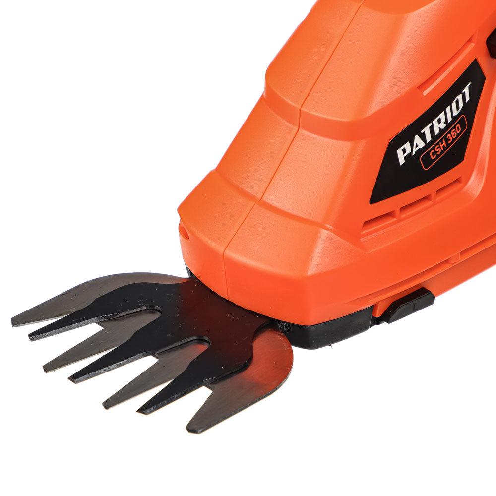 Ножницы-кусторез аккумул. PATRIOT CSH 360 3,6В, лазер.заточка, 80мм, макс. 8мм, акб1,3Ah, USB Type-C, арт.№ 220-001