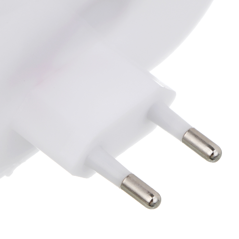 BY Светильник-ночник в розетку Облако светодиодный, 1Вт, 10см, 230В, пластик, белый, арт.№ 417-187