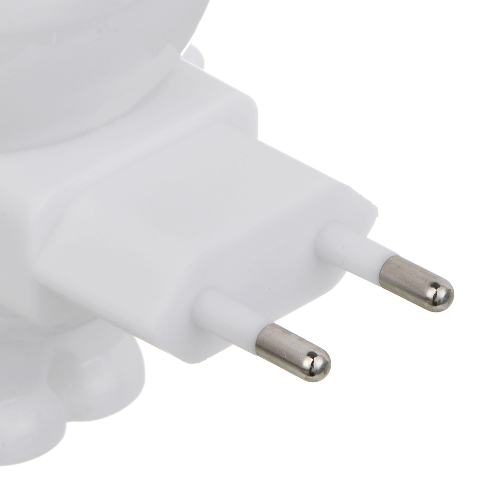 BY Светильник-ночник в розетку Космонавт светодиодный, 1Вт, 9см, 230В, пластик, белый, арт.№ 417-189