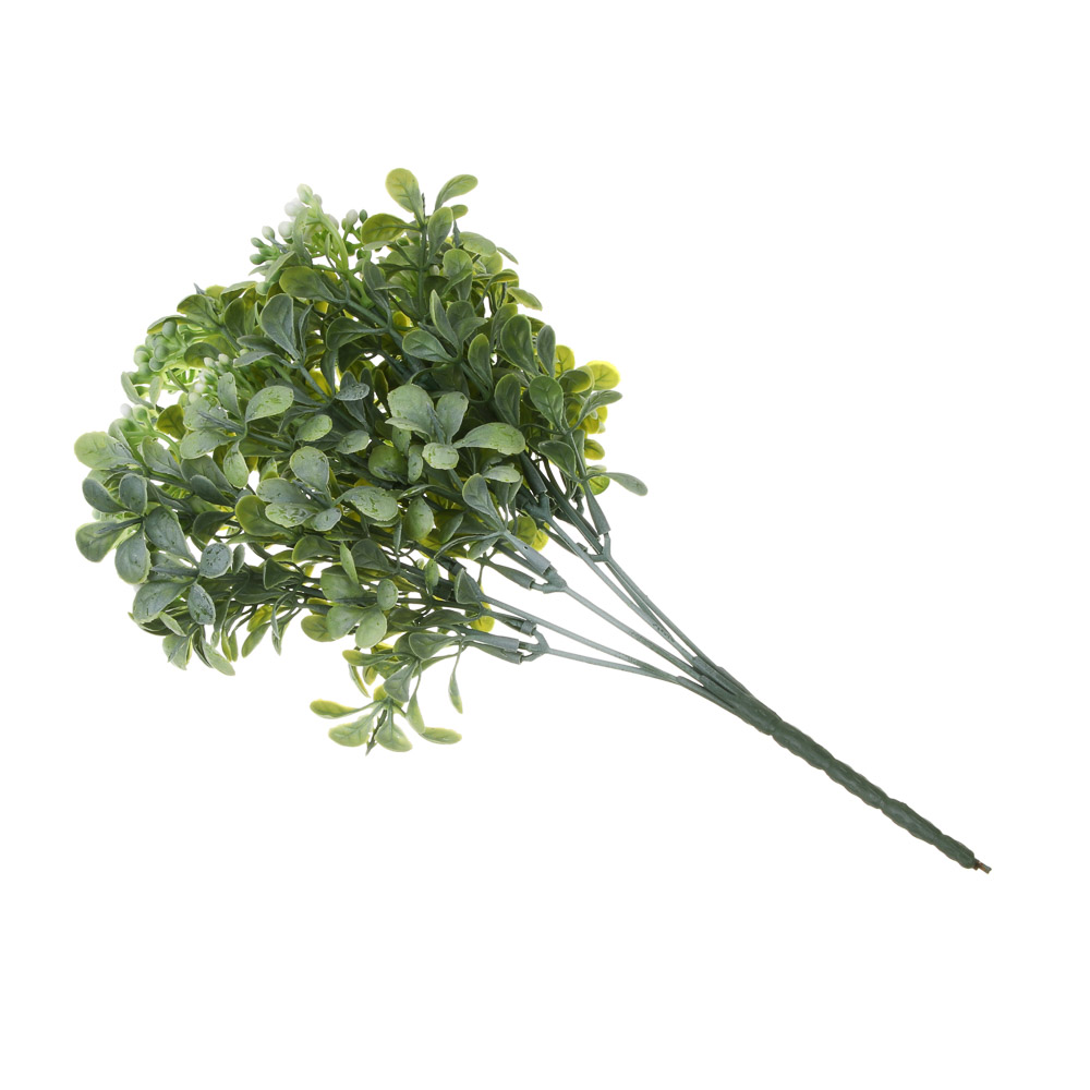 Ветки зелени искусственные тм LADECOR, 29 см, пластик, 3 цвета, арт.№ 409-192