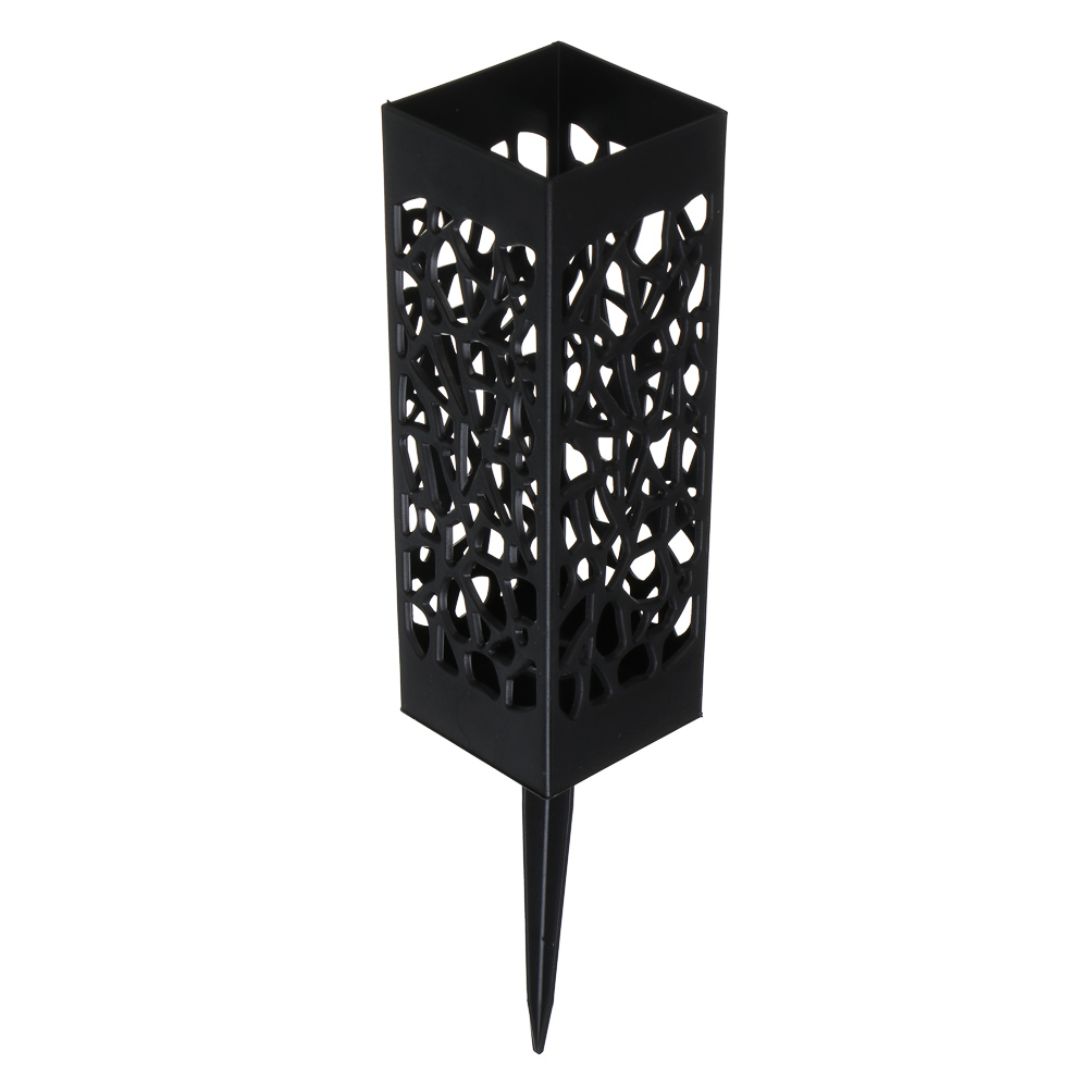 Вазон ритуальный с колышком, 6х28 см, пластик, тм INBLOOM, арт.№ 164-399