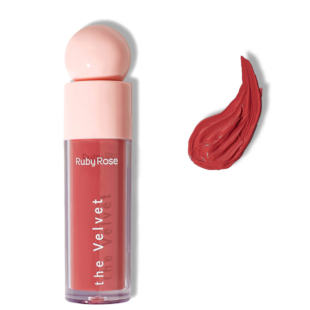 Блеск для губ бархат RUBY ROSE, 4,2мл, цвет 01, 04, 07, 09, 11 п-роз, 12, спел мал, 4.2мл, арт.№ 330-678