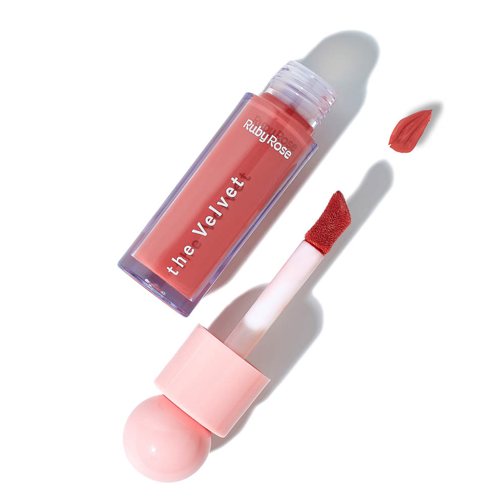 Блеск для губ бархат RUBY ROSE, 4,2мл, цвет 01, 04, 07, 09, 11 п-роз, 12, спел мал, 4.2мл, арт.№ 330-678