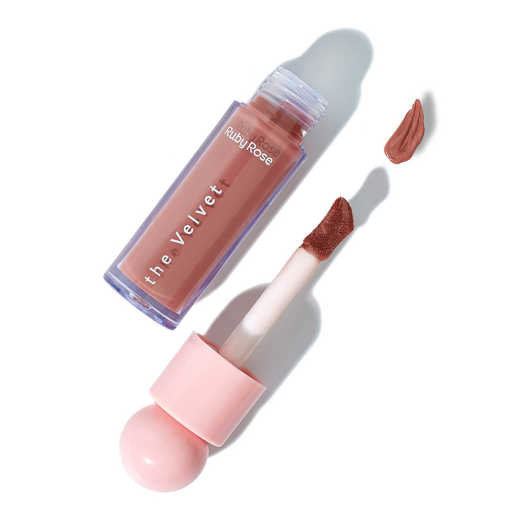 Блеск для губ бархат RUBY ROSE, 4,2мл, цвет 01, 04, 07, 09, 11 п-роз, 12, спел мал, 4.2мл, арт.№ 330-678