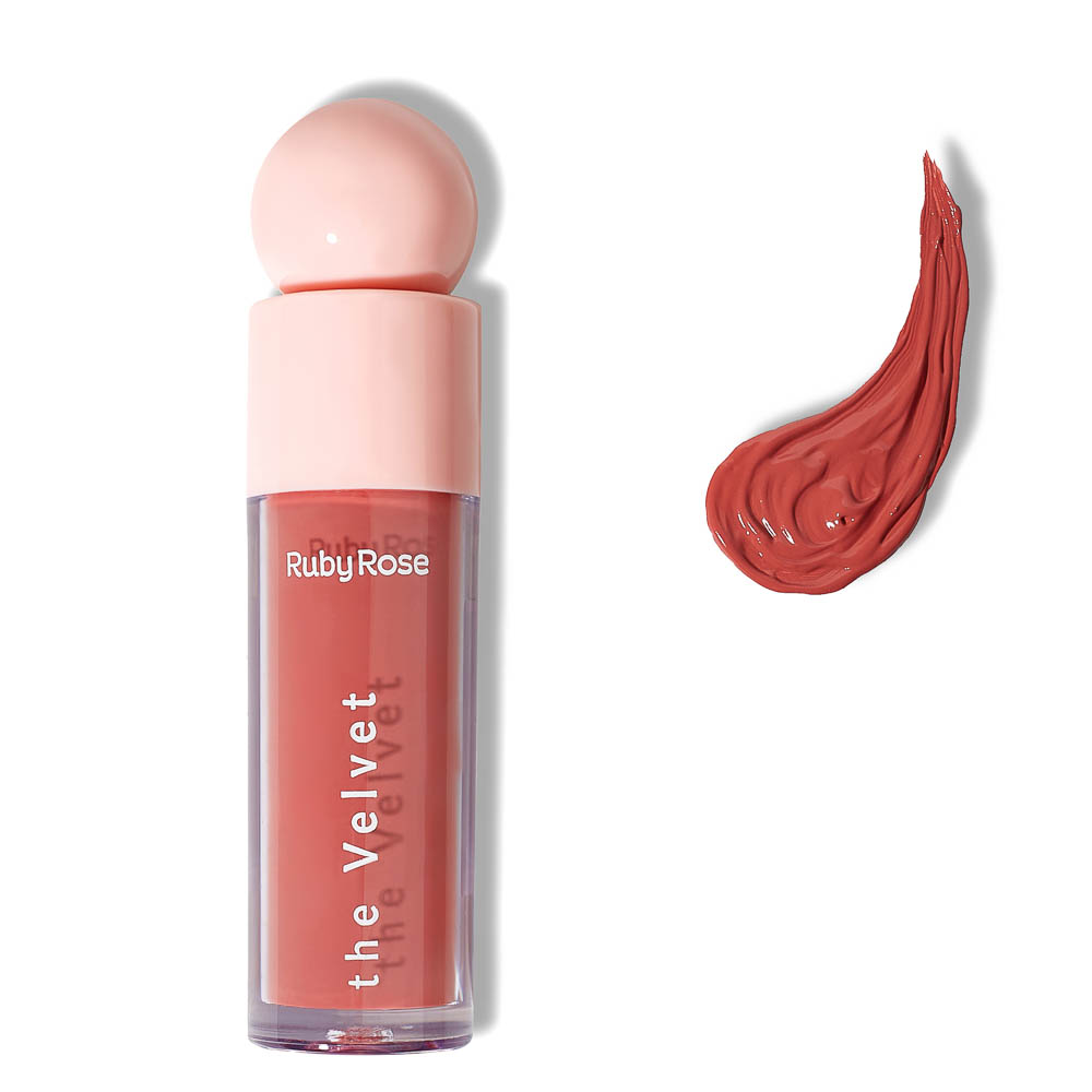 Блеск для губ бархат RUBY ROSE, 4,2мл, цвет 01, 04, 07, 09, 11 п-роз, 12, спел мал, 4.2мл, арт.№ 330-678