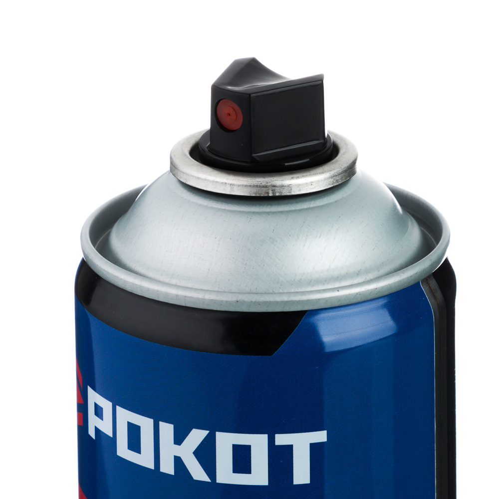 РОКОТ Краска аэрозоль 400мл, черная, глянцевая, арт.№ 759-057