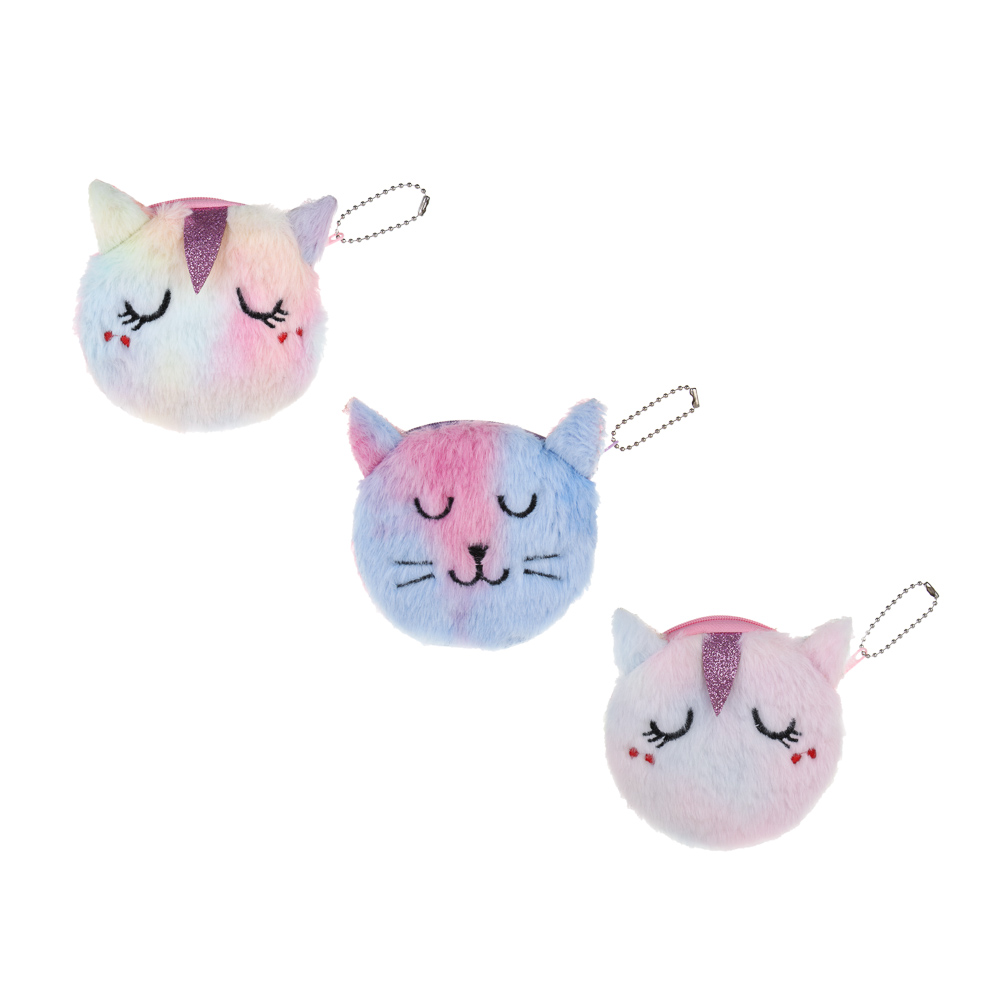 Монетница детская мягкая "Мякиш", полиэстер, тм ИГРОЛЕНД, арт.№ C46-005