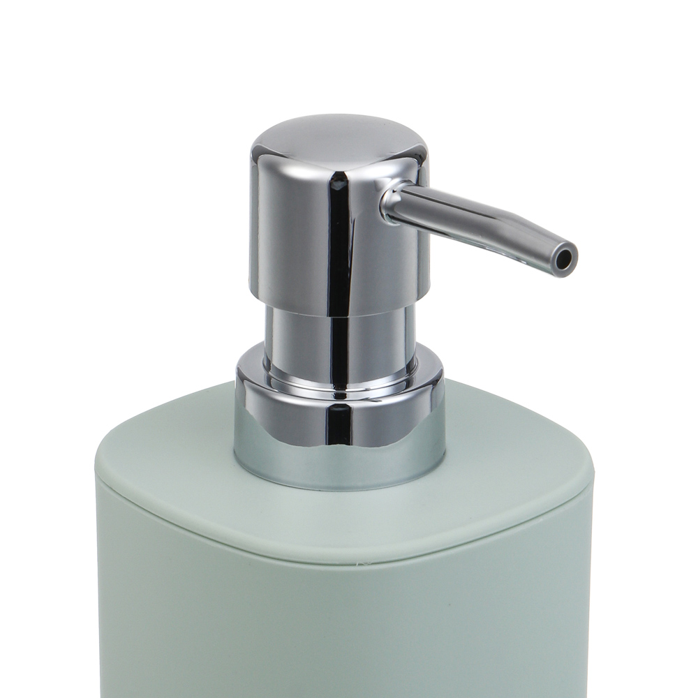 Диспенсер для жидкого мыла тм VETTA Сидней, 250мл, пластик, PP, оливковый, 7x16см, арт.№ 463-574