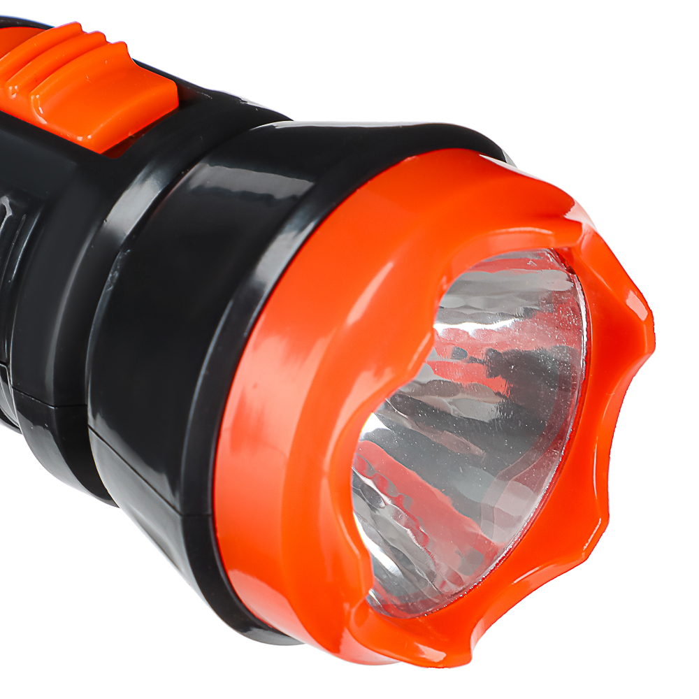 Фонарь ручной тм ЕРМАК, аккумуляторный, 1х0,5 Вт LED, вилка 220В, пластик, 12,3x4,3см, арт.№ 198-075