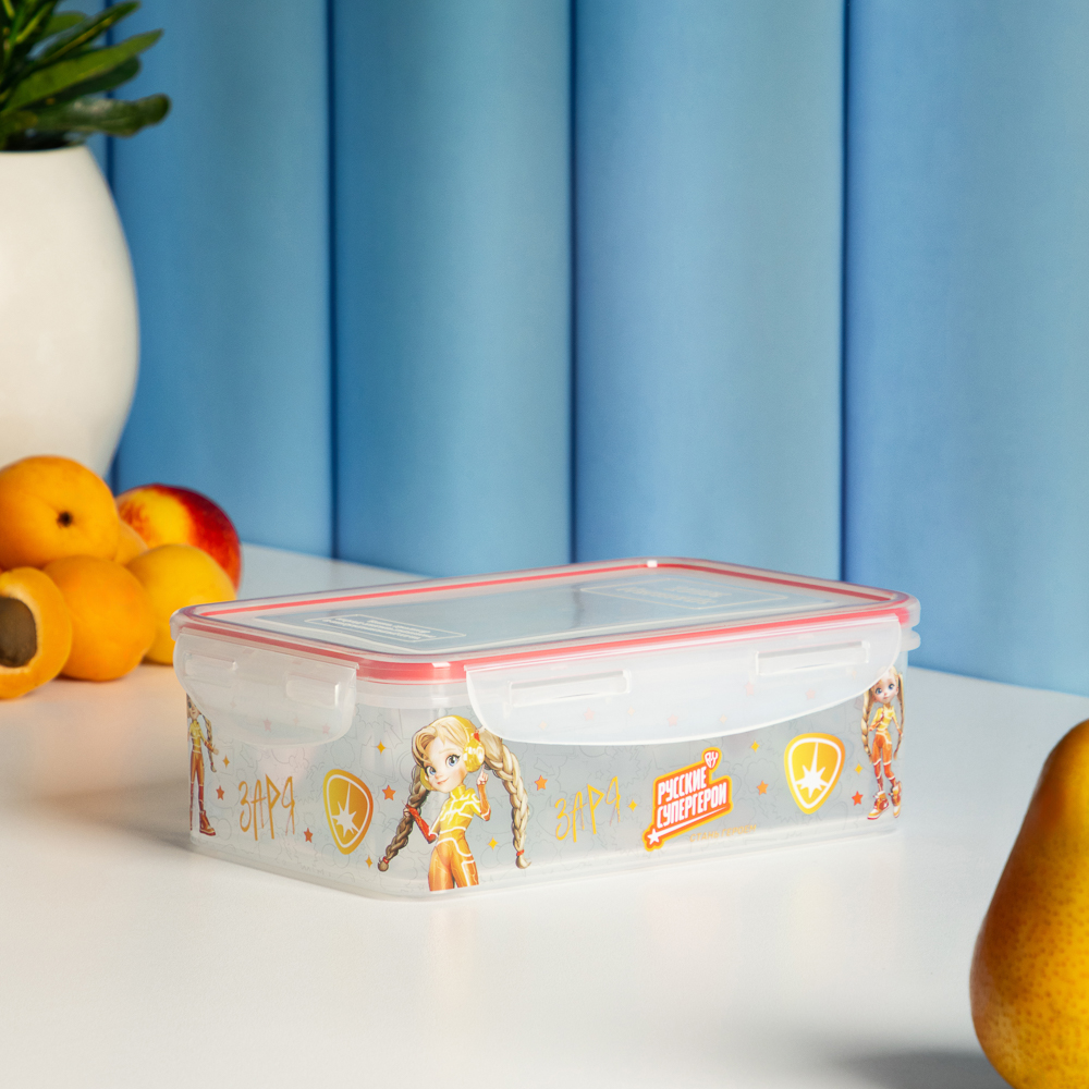 BY Русские Супергерои Контейнер герметичный для пищевых продуктов 1,1л, арт.№ 861-463