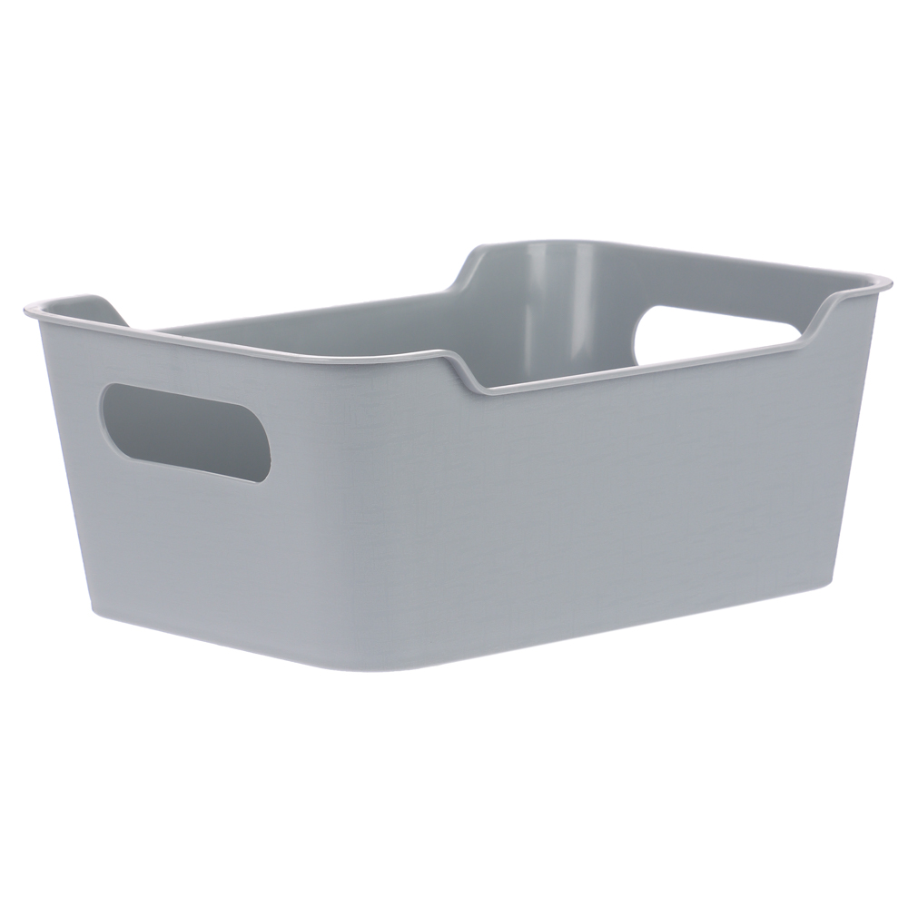 Корзинка универсальная "Mango" 2,4л. 230х160х90мм (серый), арт.№ 457-845