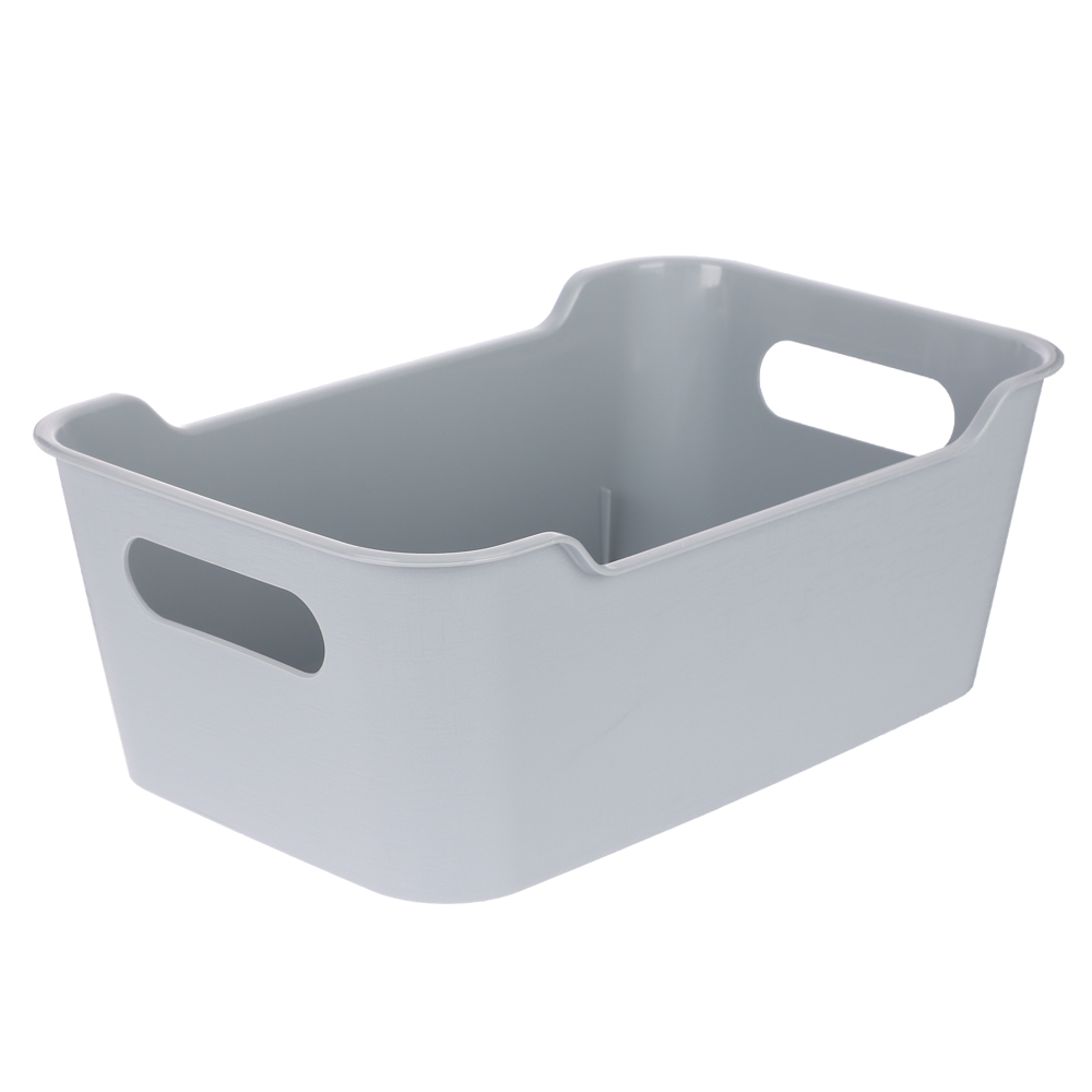 Корзинка универсальная "Mango" 4,1л. 290х180х105мм (серый), арт.№ 457-847